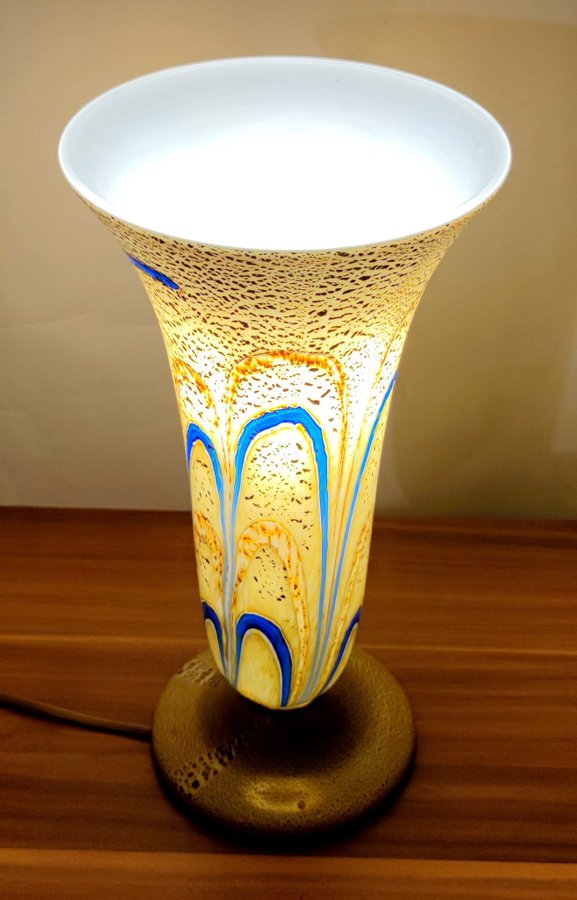 Vacker venetiansk Murano lampa