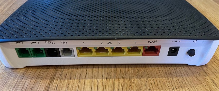 Technicolor TG799TSvn v2 router