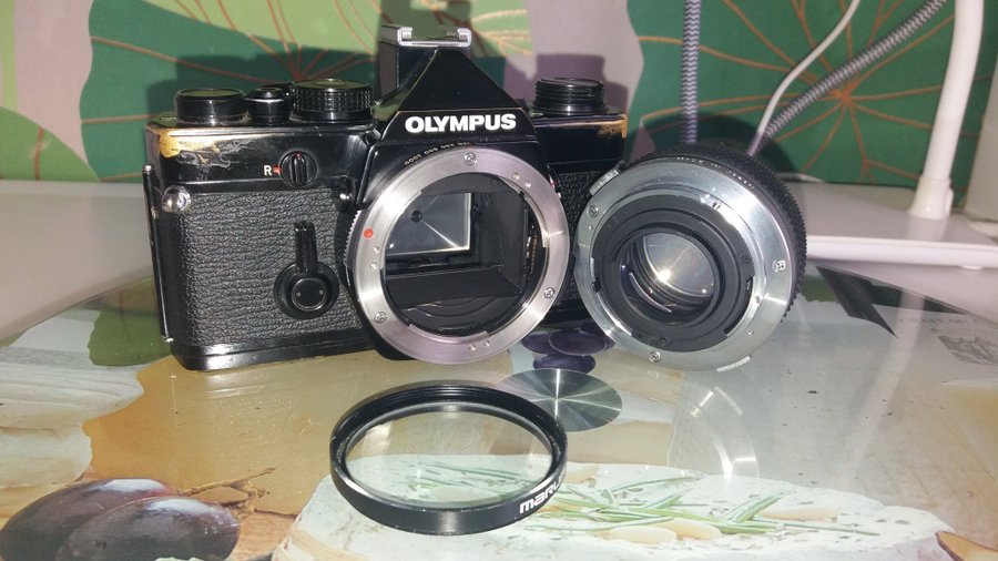 Olympus OM 1 film SLR-kamera