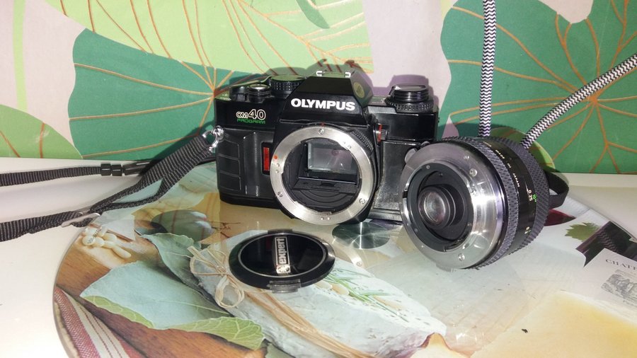 Olympus film SLR-kamera OM - 40 program