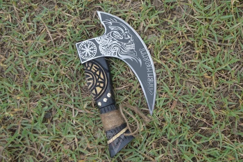 Viking Axe  The Original custom hand forged Axe  Gift For Mens