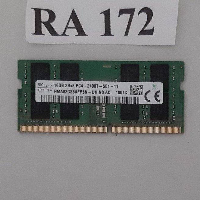 DDR4 16GB  märke : SK hynix  2400 MHz för laptop