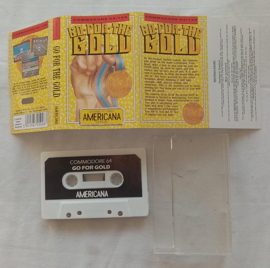 Go For the Gold (Americana) - Commodore 64 / C64 Spel