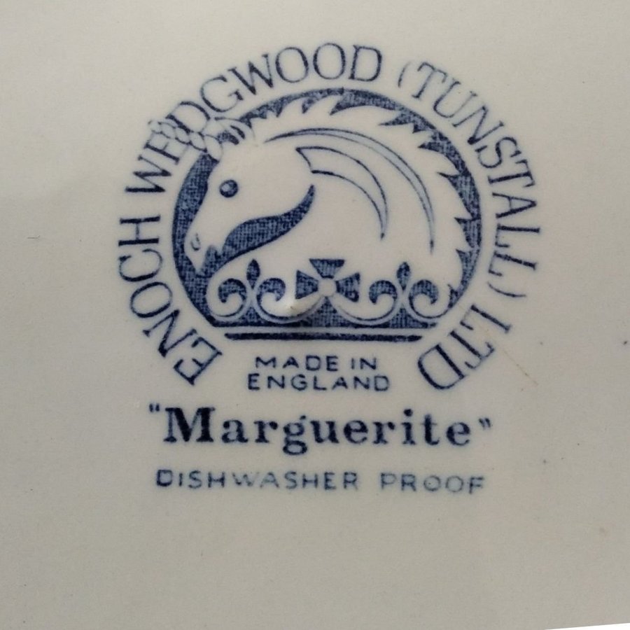 5st Wedgwood Marguerite assietter/tallrikar