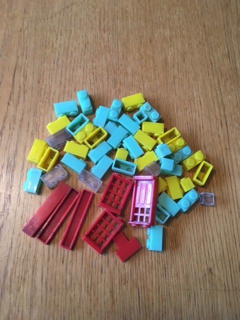 Ett parti Lego blandat mm