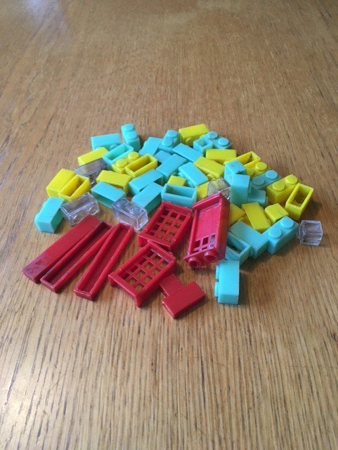 Ett parti Lego blandat mm
