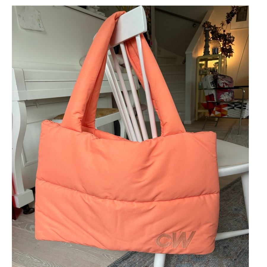 Carin Wester orange väska handväska axelbandsväska Totebag