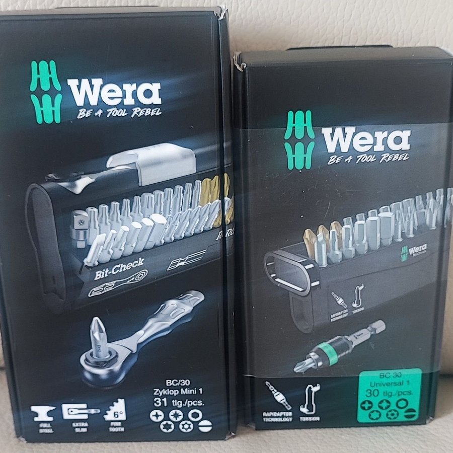 Wera Bit-Check Zyklop Mini 1  Wera Bit-Check Universal 1