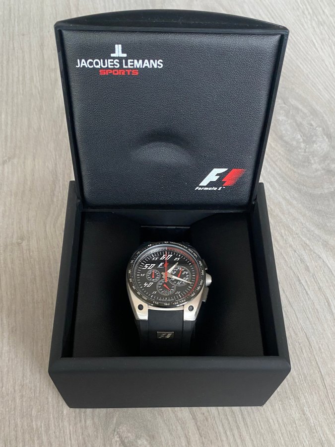 Jacques Lemans Sports Formula 1 Kvarts Chronograph Herrarmbandsur