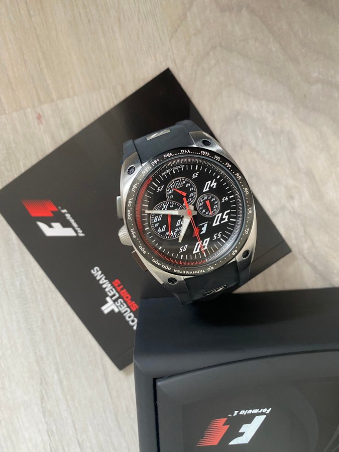 Jacques Lemans Sports Formula 1 Kvarts Chronograph Herrarmbandsur