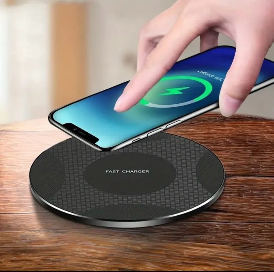 10W trådlös laddningsplatta för iPhone - Samsung Xiaomi Induction Type C trådlös