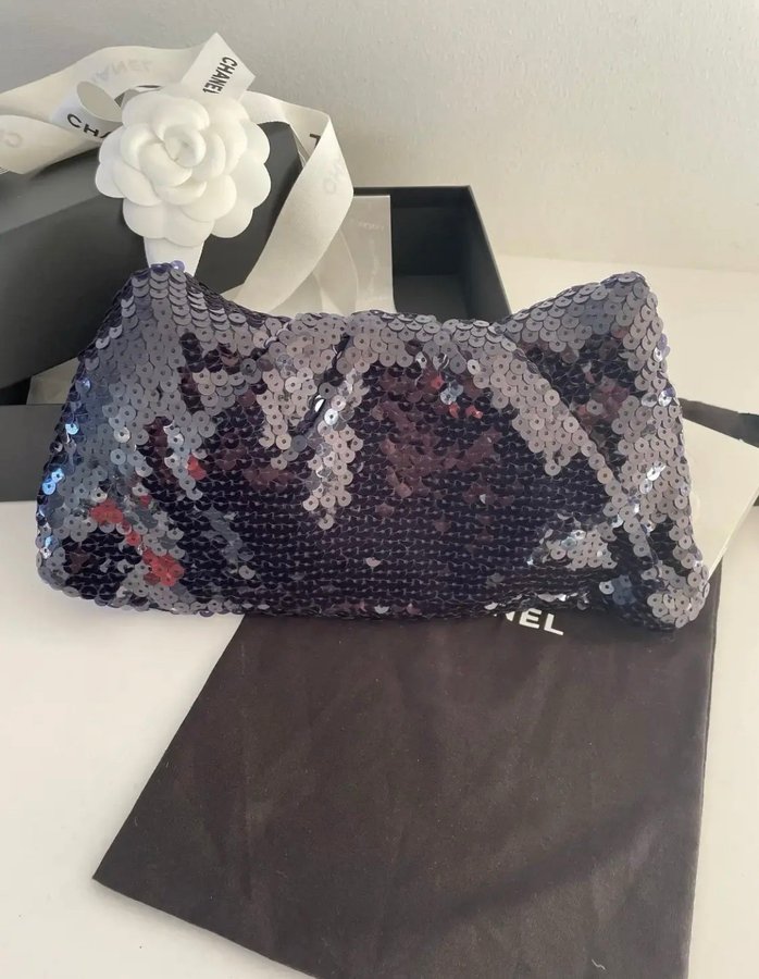 Chanel Half Moon Clutch