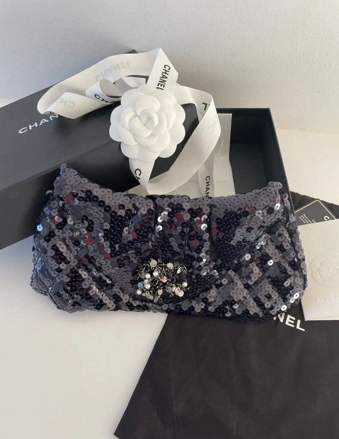 Chanel Half Moon Clutch