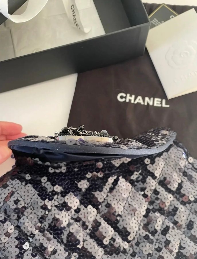 Chanel Half Moon Clutch