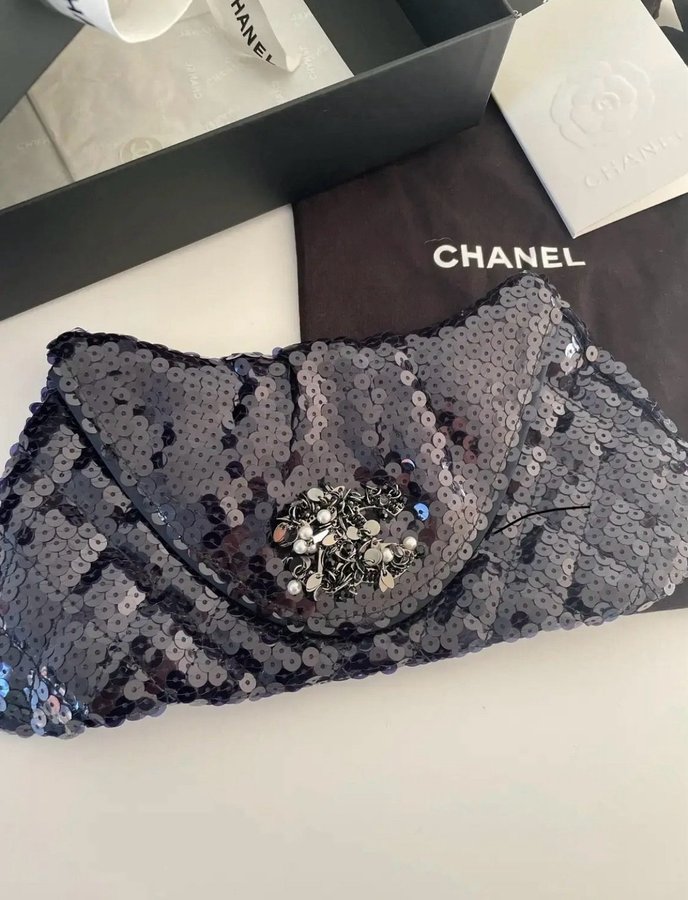 Chanel Half Moon Clutch