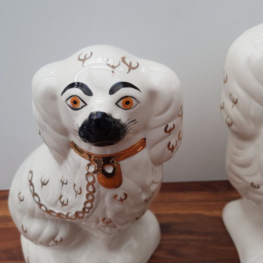 Porslinshundar från Beswick England perfekt skick