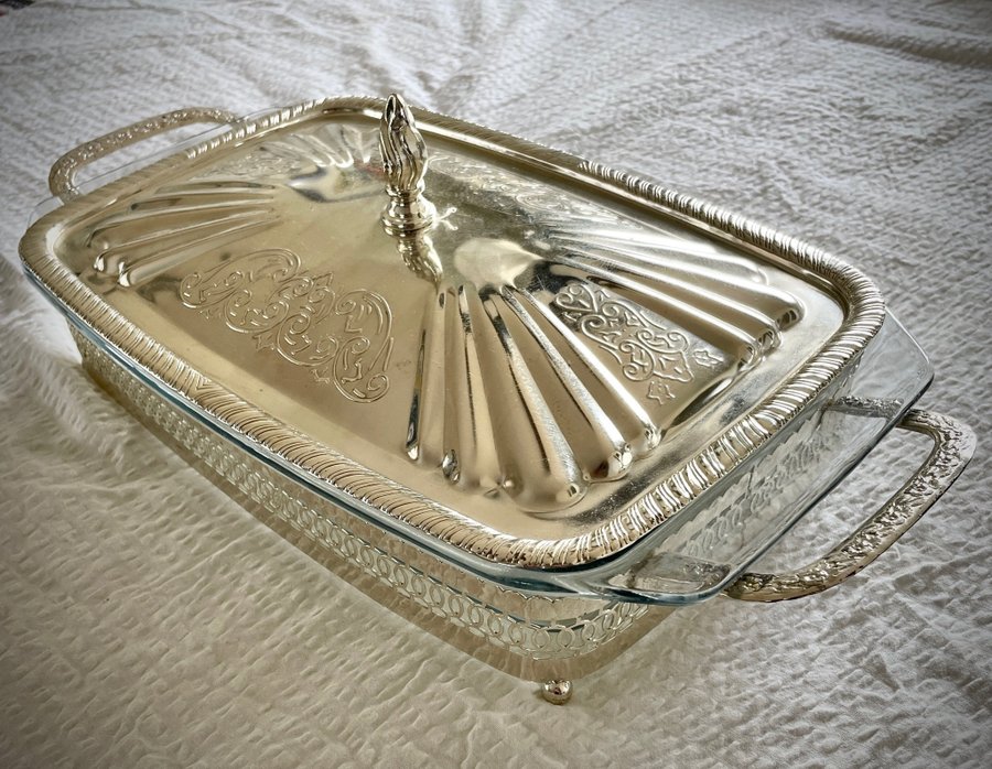 Pyrex England ungsform 1970-tal vintage