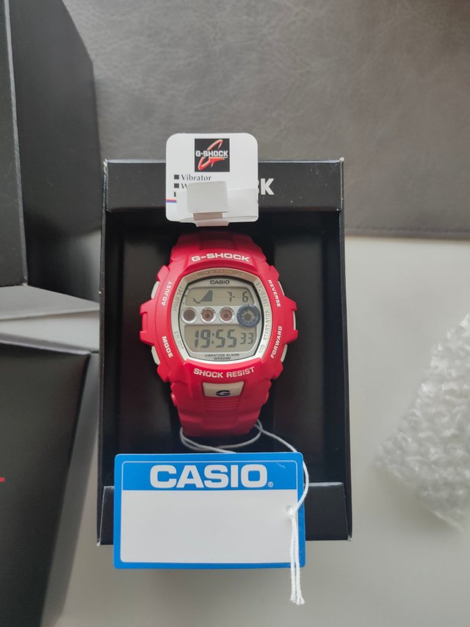 Casio G-Shock GL-7500-4VDR Röd Digital Klocka
