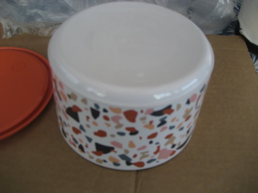 Tupperware - One Touch Canister (Rund Burk) 14 L **Ny*