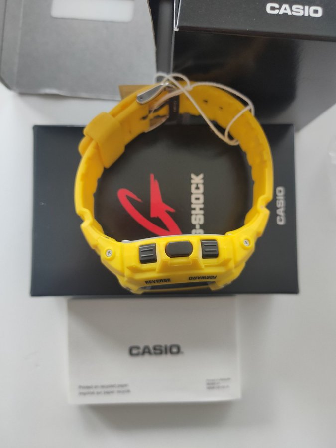 G-Shock GL-7500-9VDR Guldgul Digital Klocka