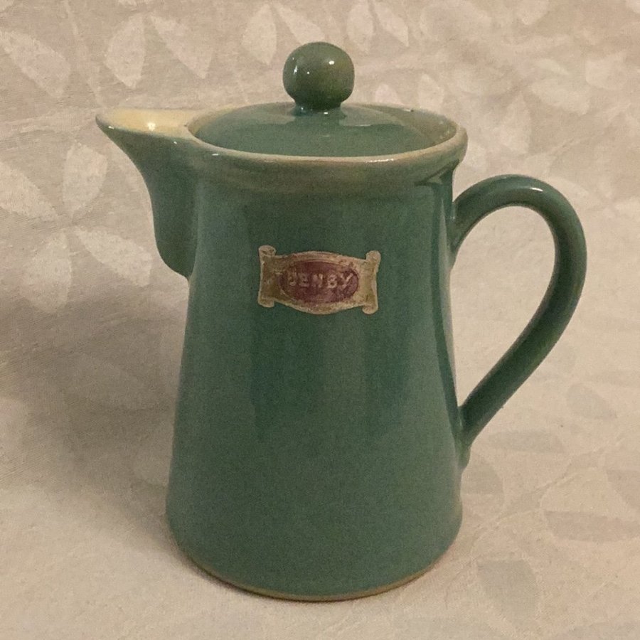 DENBY hot water jug manor green 1950-tal 1950ies vintage