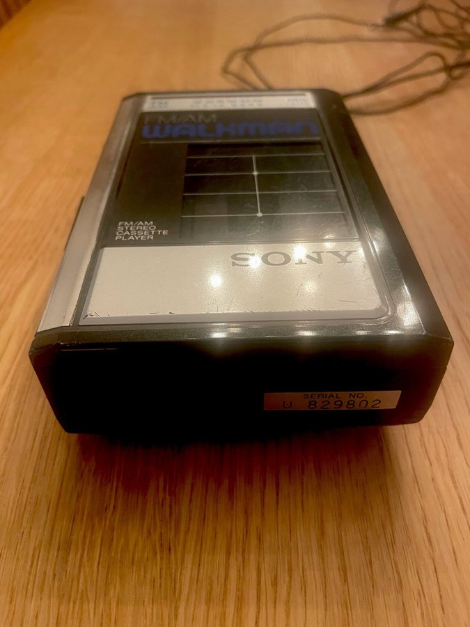 Komplett Sony Walkman med extra högtalare