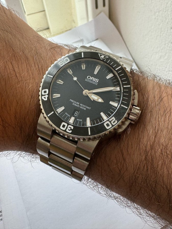 Oris Aquis Date 435mm Automatisk