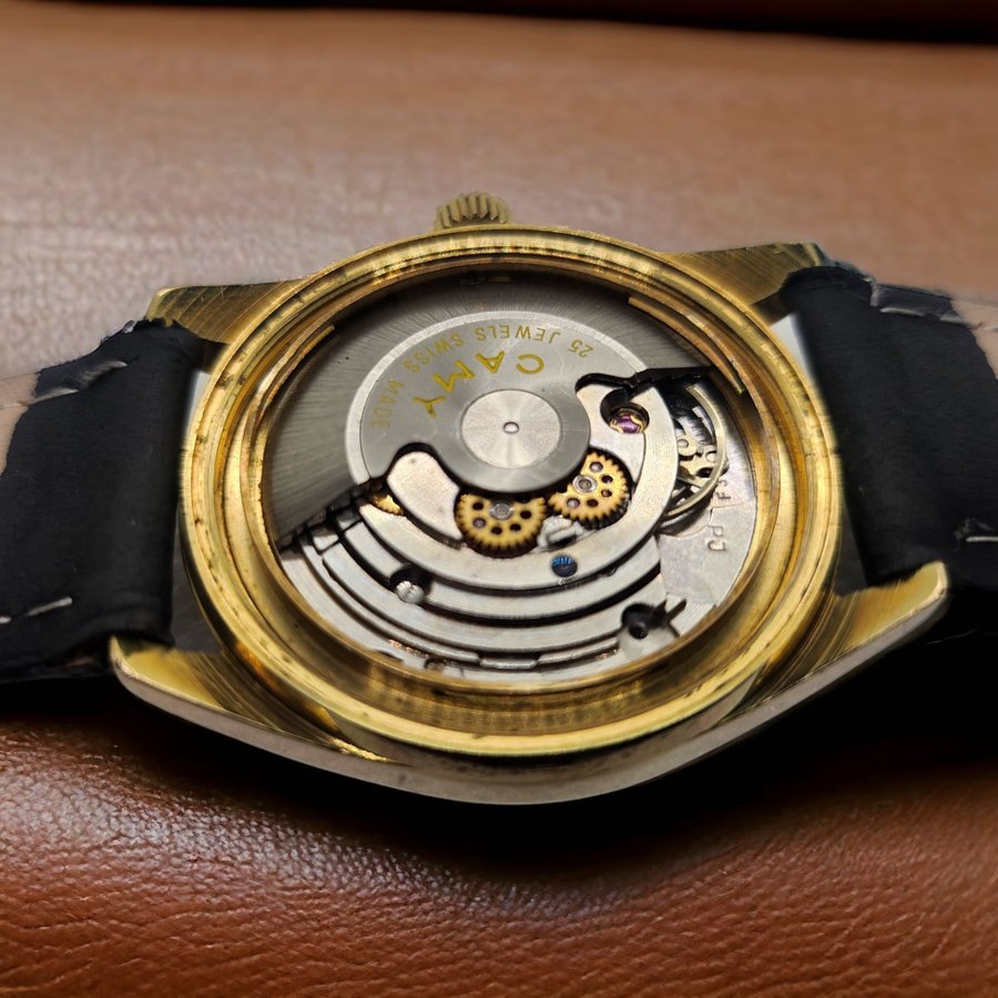 Exquisite Swiss Craftsmanship: Camy Geneva 25 Jewels Super Automatic Incabloc