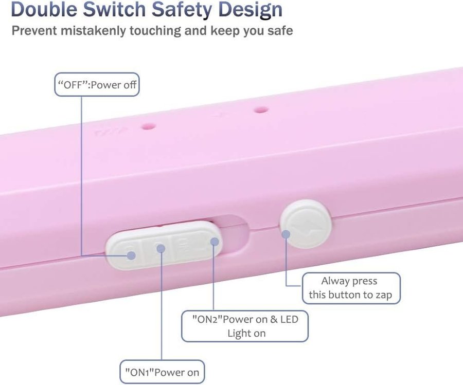 NY Laddbar insektsdödare | 1000mAh | USB | Laddbar | LED-lampa | Nypris 349kr