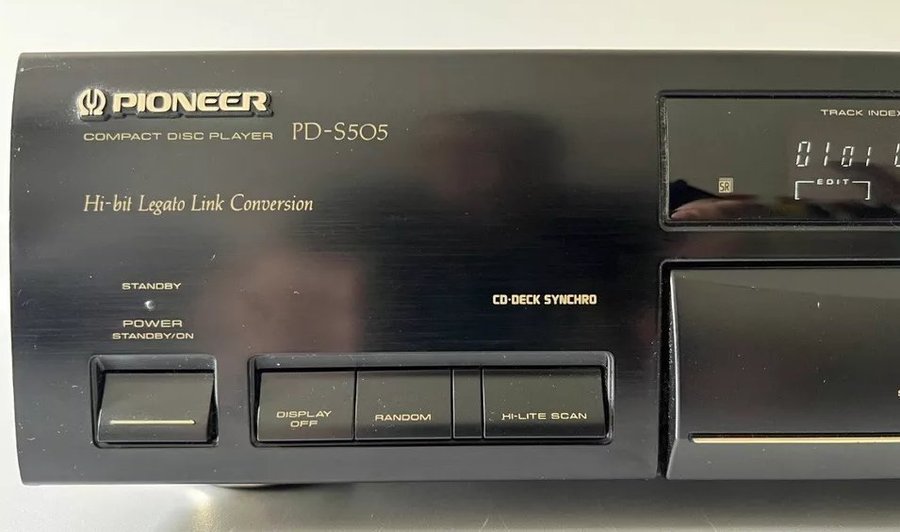 PIONEER PD-S505 Hi-Fi Compact Disc Player I Perfekt Skick