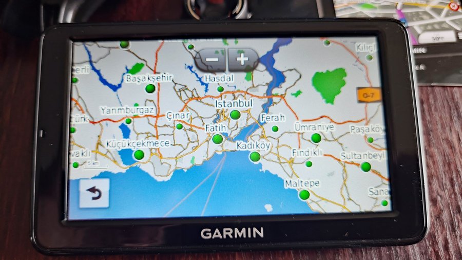 Garmin 2595LMT GPS i fint skick i orig kartong! Fria kartor! Europakartor 2025