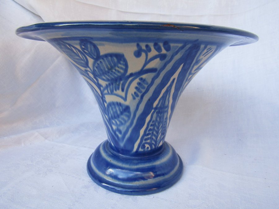 Art Deco Gabriel Fajans Verken keramik urna vas H17cm Gabriel Burmeister