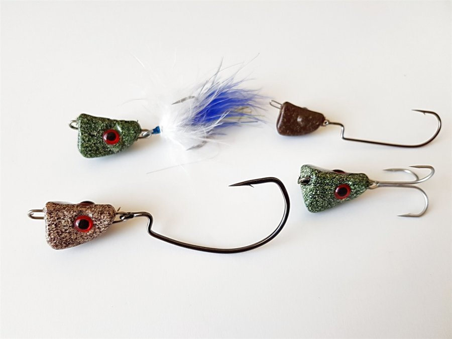 3 st Jigg sänke Cheburashka 20-25-29g (Skeddrag Spinnare Fiske Drag Wobblers)