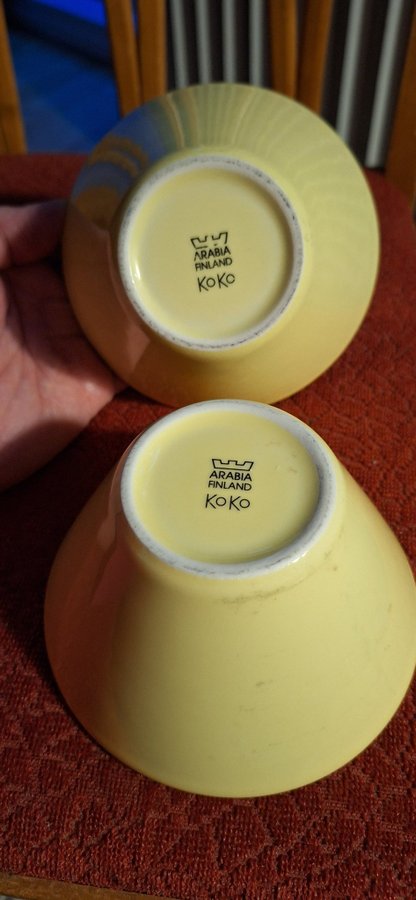 Två Koko-skålar