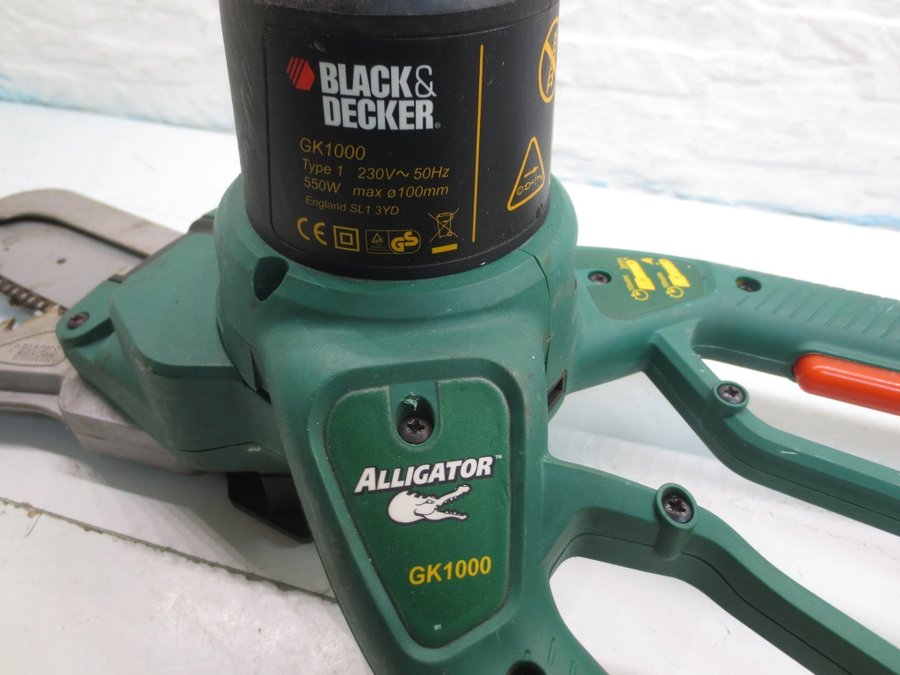 BLACK+DECKER GK1000 Alligator - Grenkap - Elektrisk