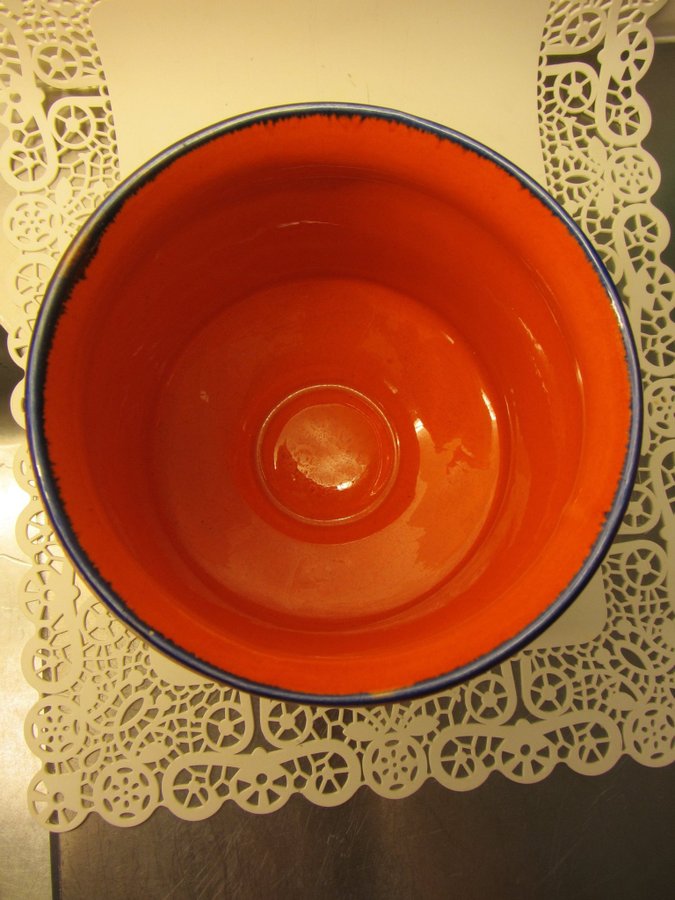 NYSKICK ORANGE KRUKA DECO HELSINGBORG nr: 89 TOPPFIN NYSKICK