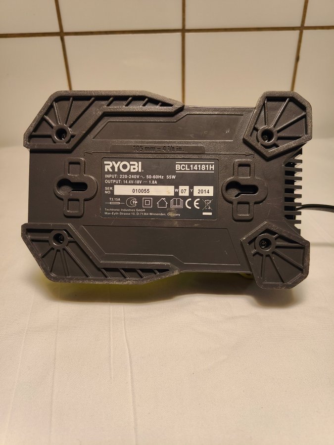 Ryobi 18V BCL14181H laddare