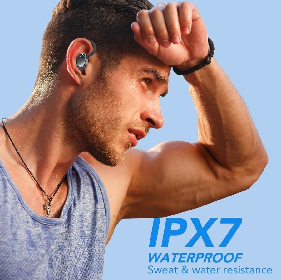 Bluetooth-hörlurar sport in-ear-hörlurar trådlös Bluetooth 53 60 timmars spel