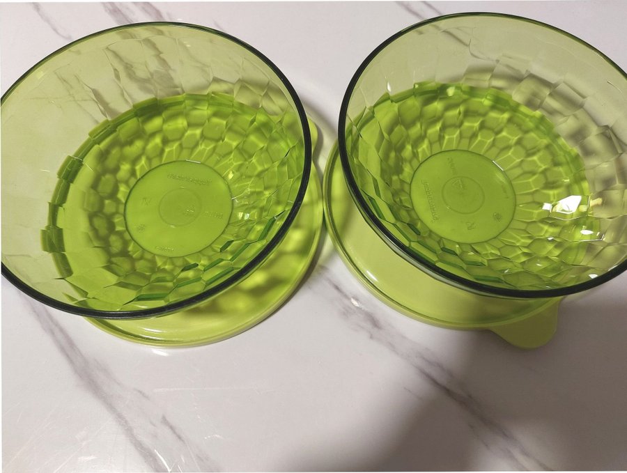 HELT NY! Tupperware Prism Skålar- 500ml (Set of 2)