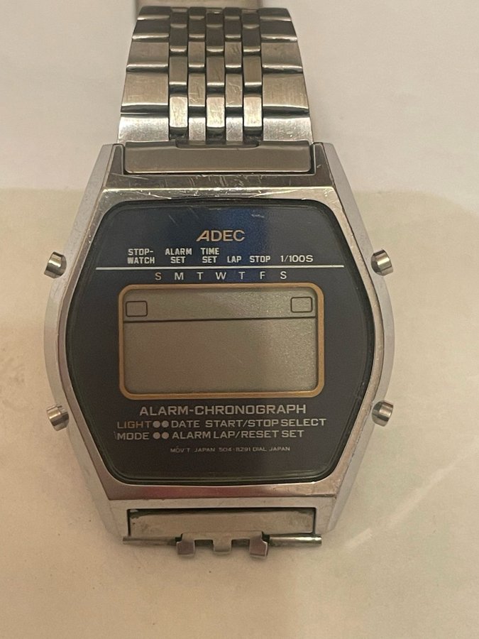ADEC Alarm-Chronograph Digital herrur