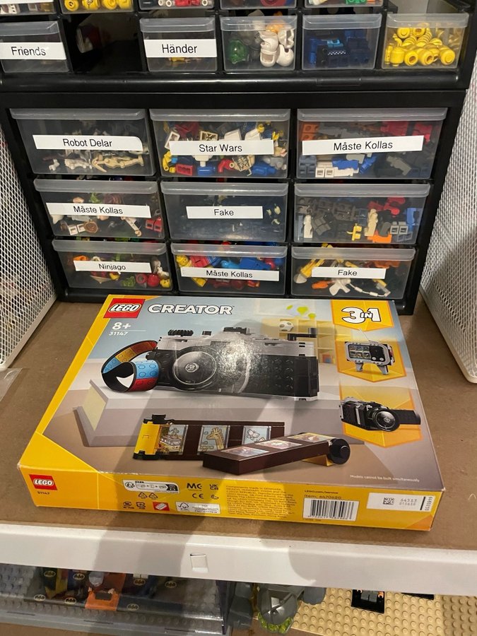 LEGO Creator 3-i-1 Kamera 31167 Oöppnad Förseglad