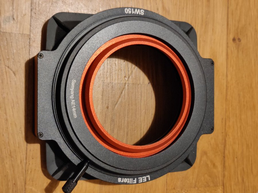 Samyang AE14mm - adapter för Lee SW150 ii