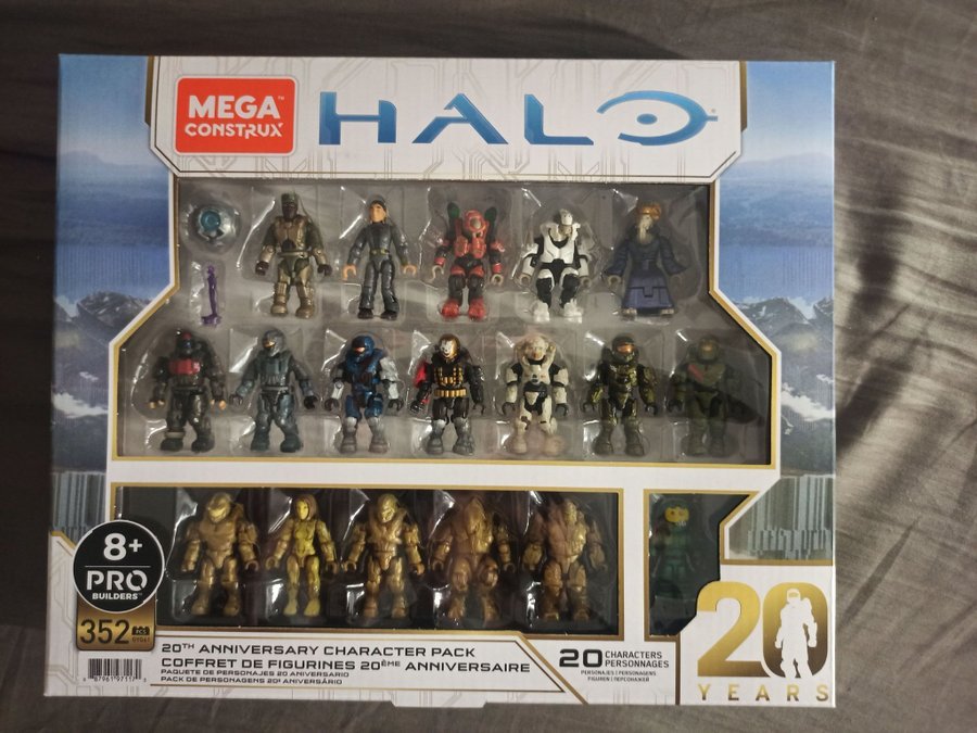 Ny Mega Construx Halo 20th Anniversary character pack (Amazon exclusive)