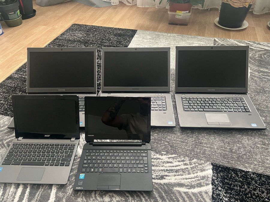 5 st laptops reservdelar