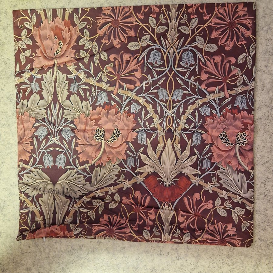 2 st Nya Dubbelsidiga Kuddfodral William Morris print