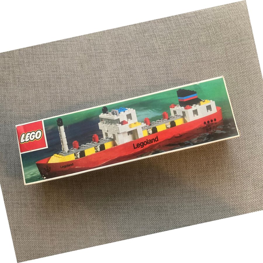 Lego vintage nostalgi retro Tankfartyg art nr 312 år 1973