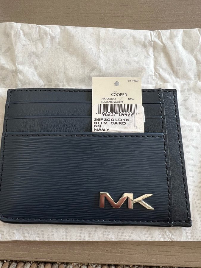 Michael Kors korthållare marin navy NY