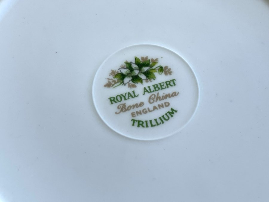 ROYAL ALBERT TRILLIUM ASSIETTER