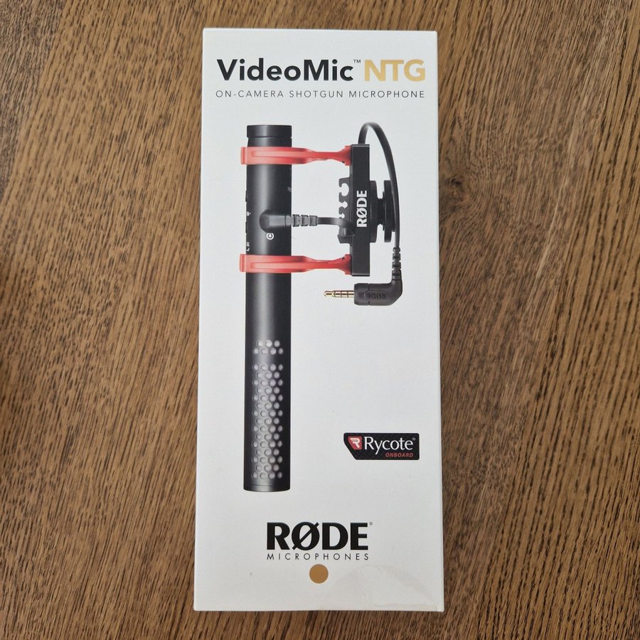 VideoMic NTG + Dead cat + iPhone-kabel(SC15)