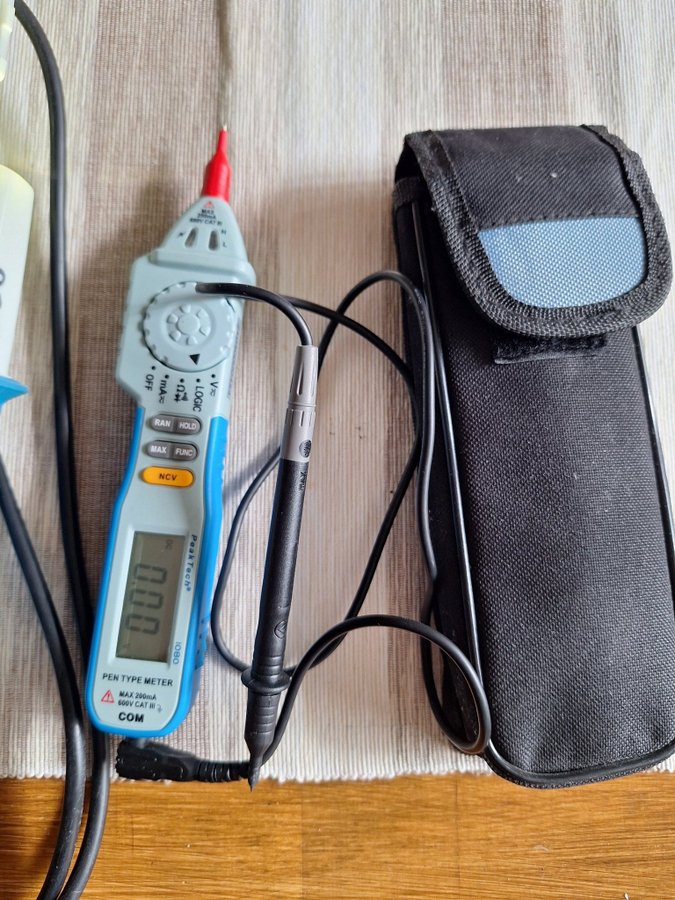 2 Digitala MULTIMETER Peak Teck 1096 och Peak Teck 1080som Ny!